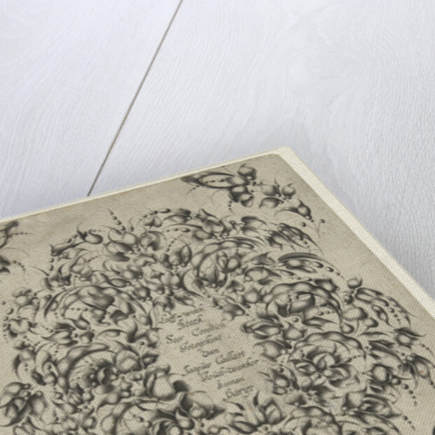 Title Journal: Looff-werck Boeck Seer Constich Geteijckent by Claes Jansz. Visscher II