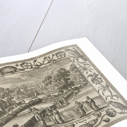 Picking corn on the Sabbath by Eduwart van Hoeswinckel