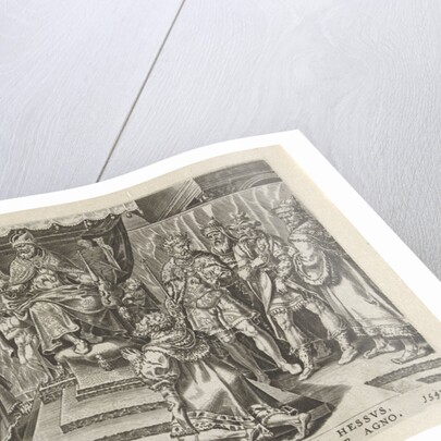 Surrender of the Landgrave of Hesse, 1547 by Dirck Volckertsz Coornhert
