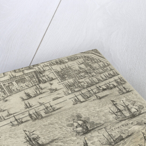 Map of Amsterdam (leaf left), 1625 by Balthasar Florisz. van Berckenrode