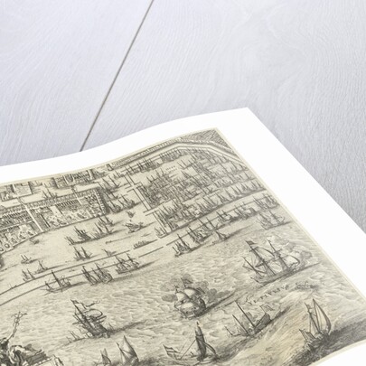 Map of Amsterdam (leaf left), 1625 by Balthasar Florisz. van Berckenrode