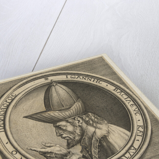 Portrait of John VIII Paleologos by Claes Jansz. Visscher II