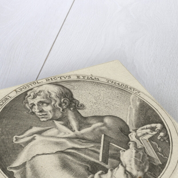 H Jude Thaddaeus by Jacob de Gheyn II