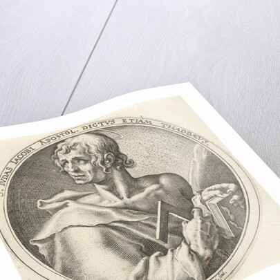 H Jude Thaddaeus by Jacob de Gheyn II