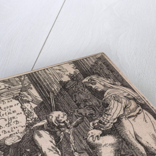 Hunter drinks from fountain by Anonymous