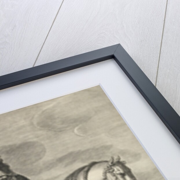 Portrait of Leopold I, Emperor of Germany, on horseback by Wallerant Vaillant