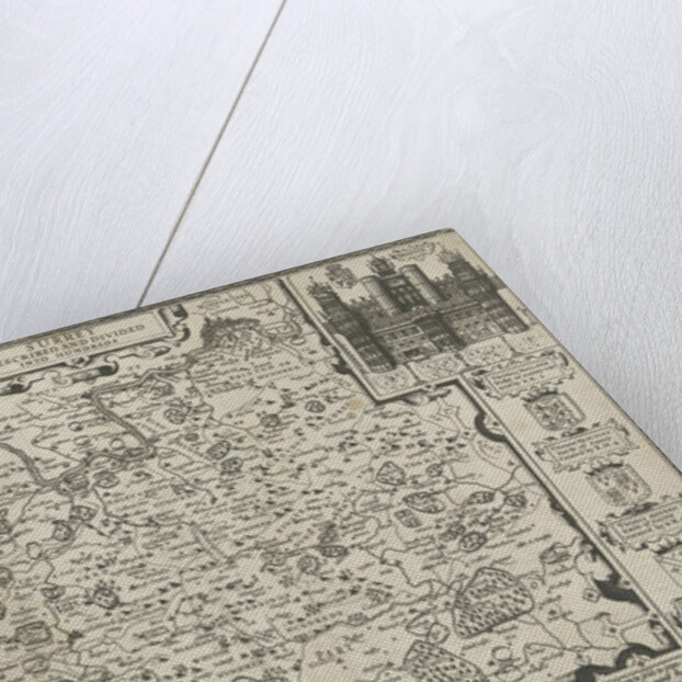 Map of Surrey by Anonymous