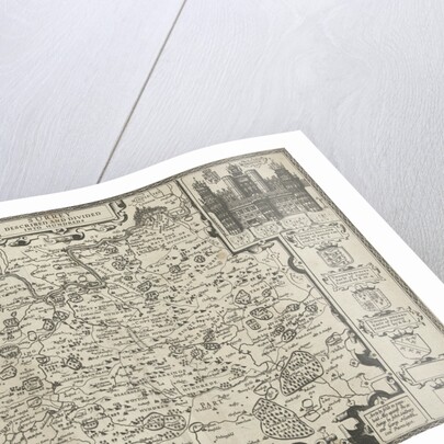 Map of Surrey by Anonymous