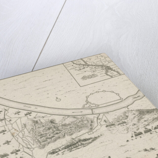 Panel with leaf tendrils and dragon by Map of Buda