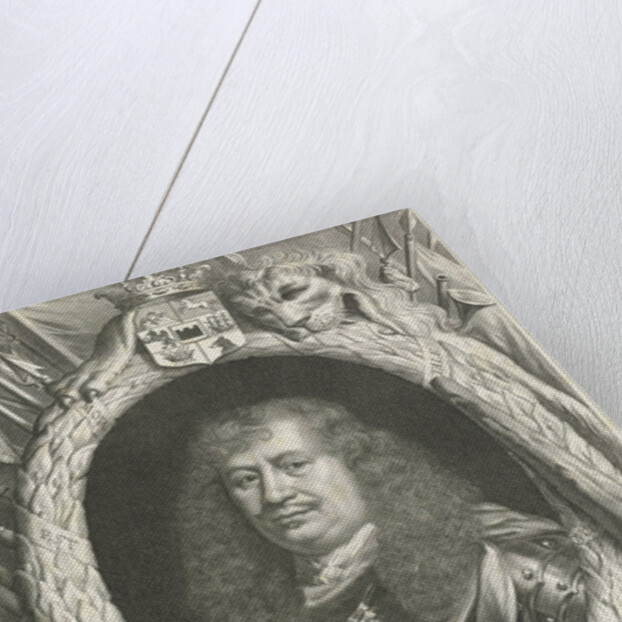 Portrait of Carl Gustaf Wrangel by Nicolas Pitau I