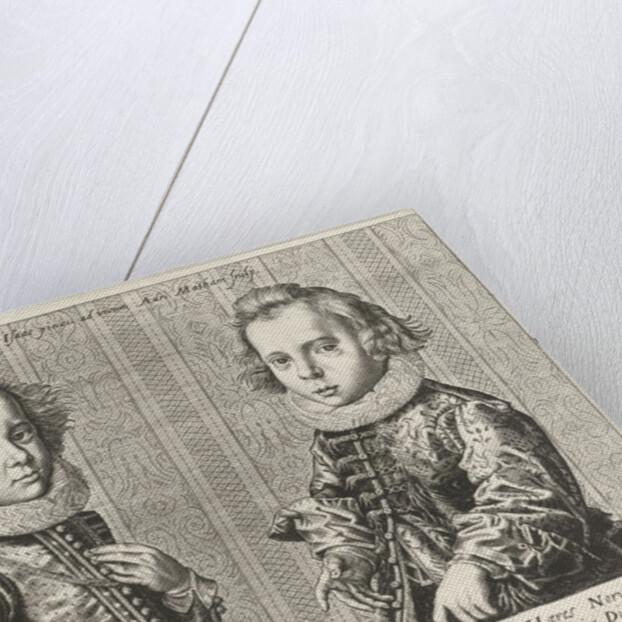 Portraits of Frederick III and Ulrich of Denmark by Pieter Isaacsz.