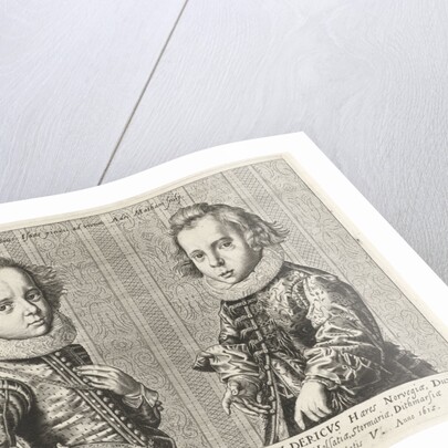 Portraits of Frederick III and Ulrich of Denmark by Pieter Isaacsz.