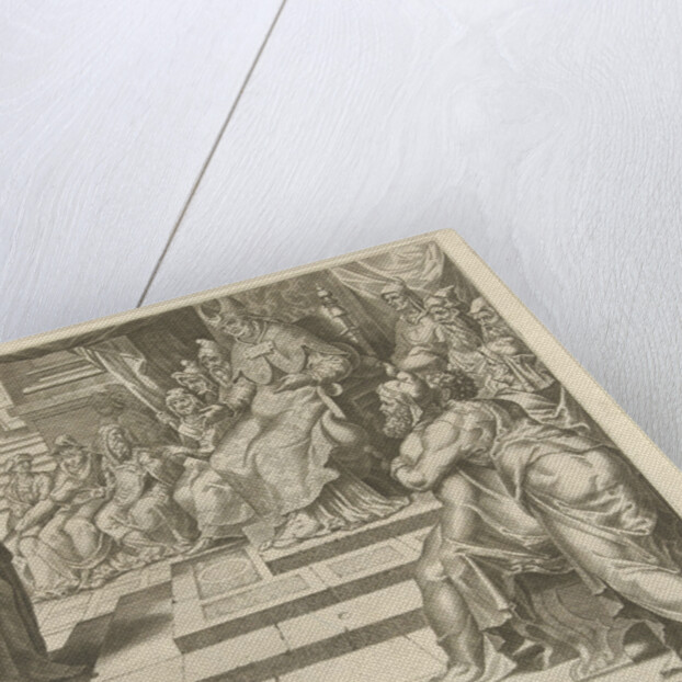 Peter and John before the High Priest by Hieronymus Cock