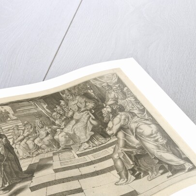 Peter and John before the High Priest by Hieronymus Cock