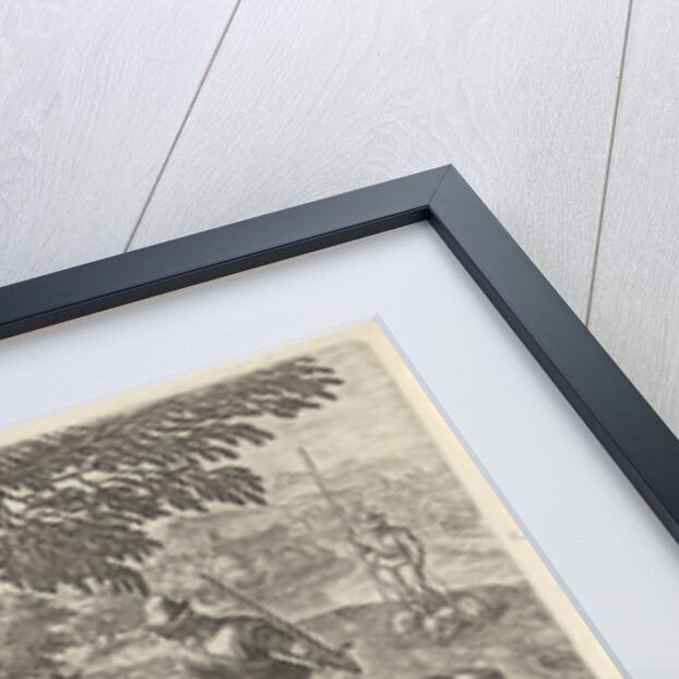 Hunting wild cats by Philips Galle