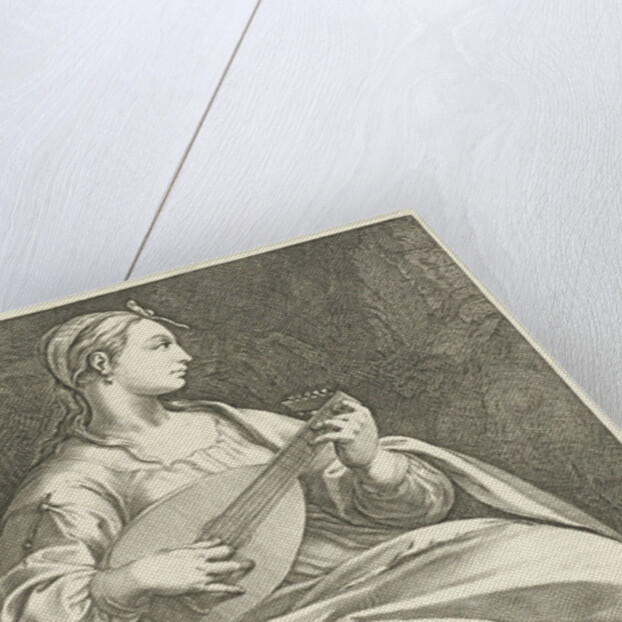 Terpsichore by Hendrick Goltzius