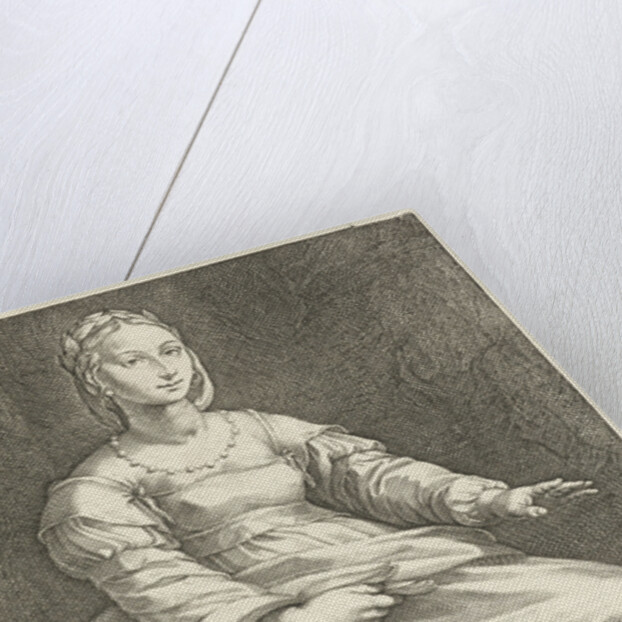 Kalliope by Hendrick Goltzius