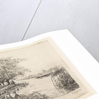 Wetering near Abcoude by Elias Stark