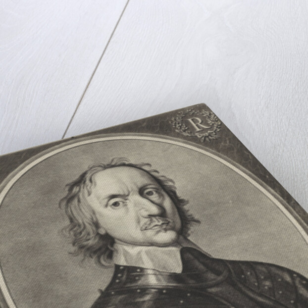 Portrait of Oliver Cromwell by Rombout van den Hoeye