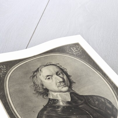 Portrait of Oliver Cromwell by Rombout van den Hoeye