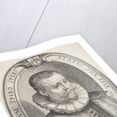 Portrait of a 29-year-old man by Jacob Matham