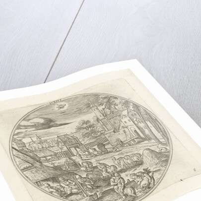 Juni. Adriaen Collaert by Claes Jansz. Visscher II