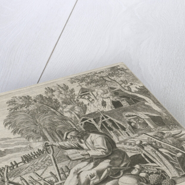 Copres of Egypt as a hermit by Maerten de Vos