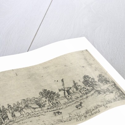 View of Oudewater by Eberhard Cornelis Rahms