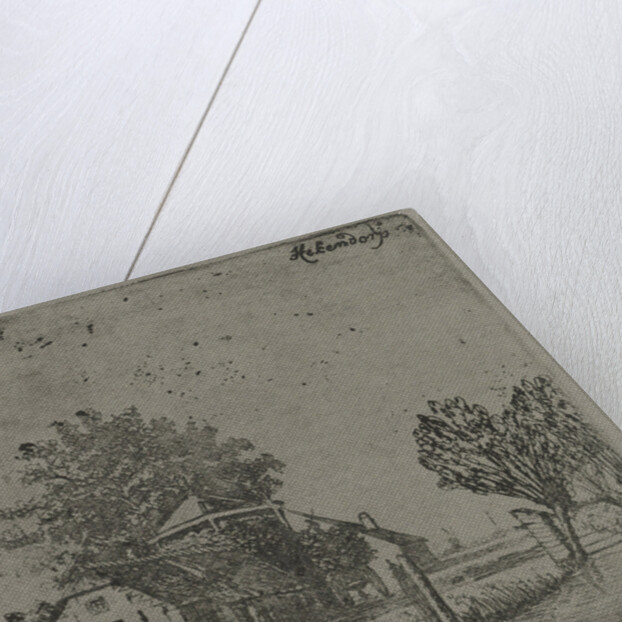 View of Hekendorp by Eberhard Cornelis Rahms