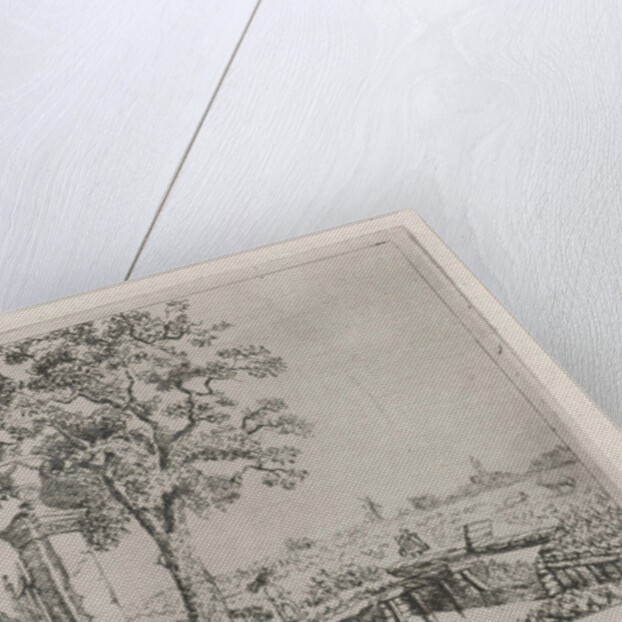 Entrance to the villa Nooit Gedacht by Eberhard Cornelis Rahms