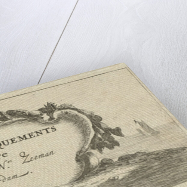 Cartouche with shells by Reinier Nooms