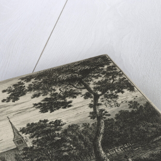 View of Locks, The Netherlands by Clement de Jonghe