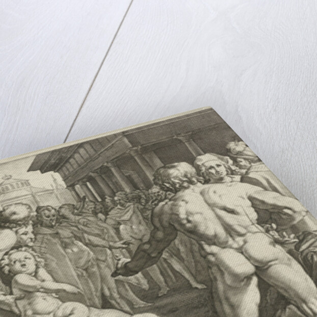 Battle between Ulysses and Irus by Franco Estius