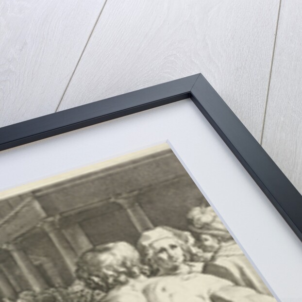 Battle between Ulysses and Irus by Franco Estius