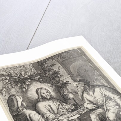 Meal at Emmaus by Cornelius Schonaeus