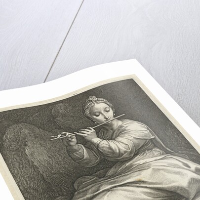 Euterpe by Hendrick Goltzius