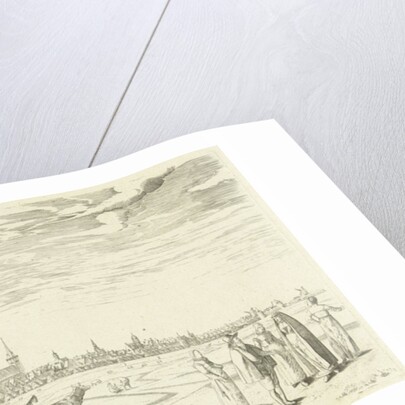 View of Franeker 1598 by Pieter Bast