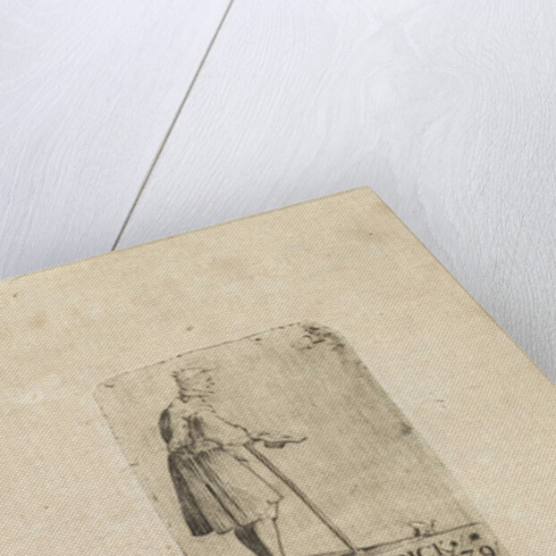 Beggar with a dog by Adriaen van Waspick