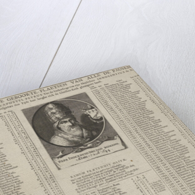 Portrait of Pope Innocent X by Pieter Nolpe