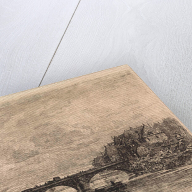 Bridge over the Fulda in Kassel, Germany by Elias Stark