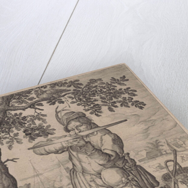 Man with a crossbow by Claes Jansz. Visscher II