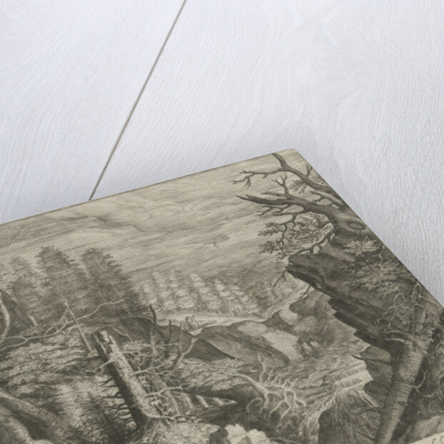 Elia fed by a raven by Crispijn van de Passe I