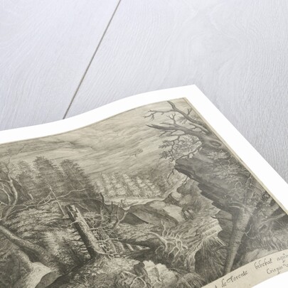 Elia fed by a raven by Crispijn van de Passe I