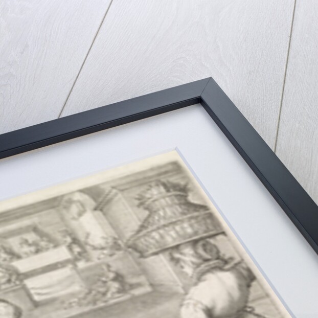 Kitchen piece with parable of the rich man and Lazarus by Imperial court