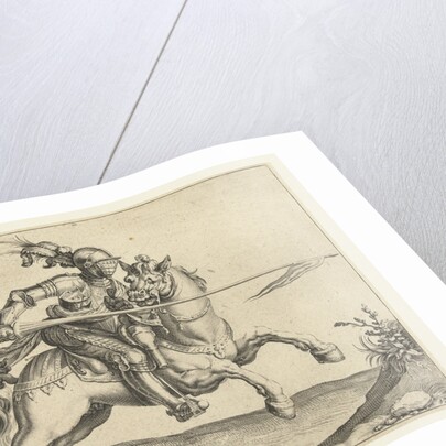 Spear Rider, offensive right by Jacob de Gheyn II