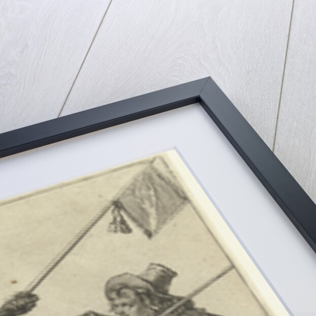 Rider with banner by Jacob de Gheyn II