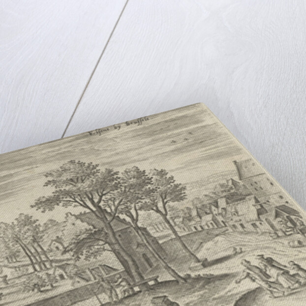 View of Ixelles, Elsene, Brussels Belgium by Anonymous