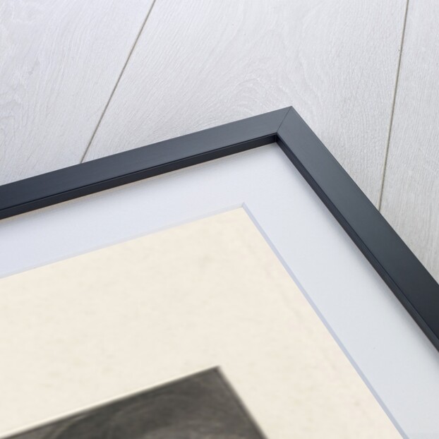 Crowned lady near a chained man by Koenraad Fuhri