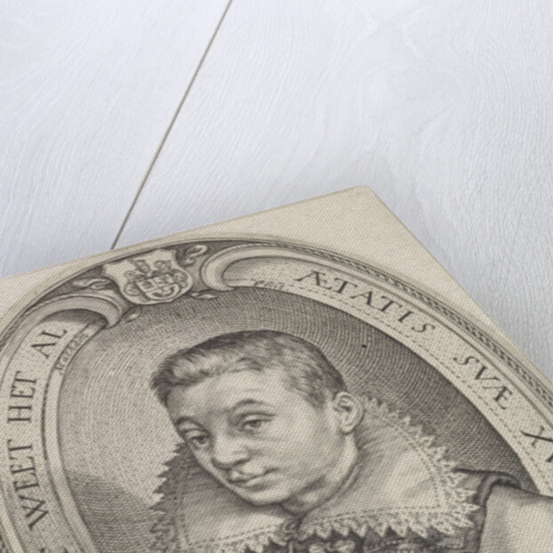 Portrait of Cornelis Abrahamsz Horn by Jacob Matham