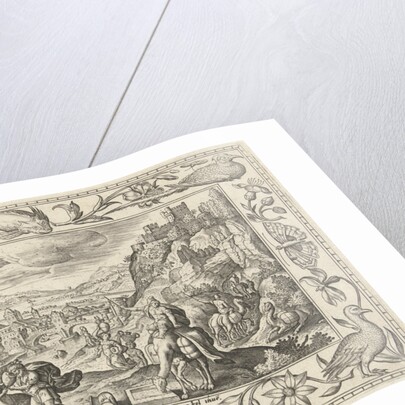 Rebecca and Eliezer at the Well by Eduwart van Hoeswinckel